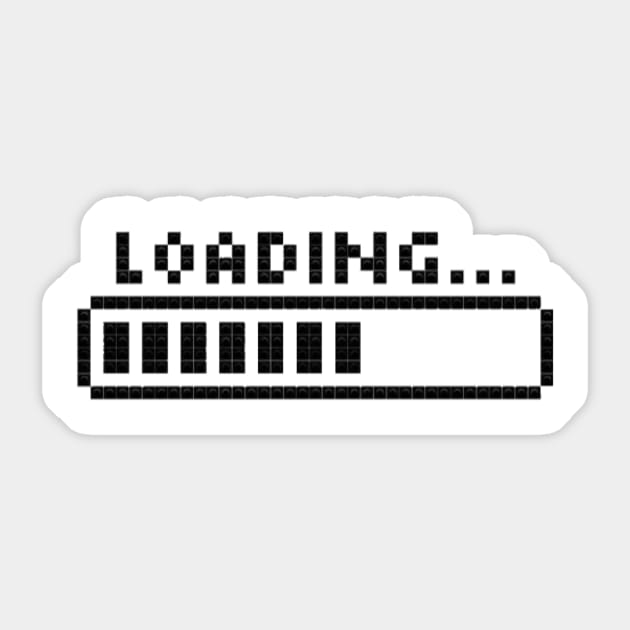 Loading Sticker by GAMINGQUOTES